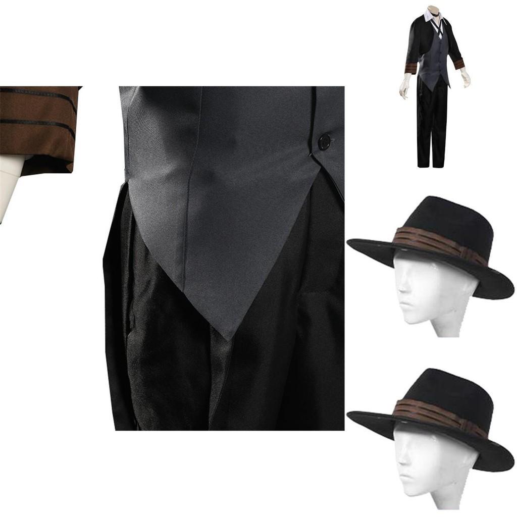 Косплей костюм Bungo Stray Dogs Накахара Чуя Премиум качества Унисекс Аниме Ансамбль