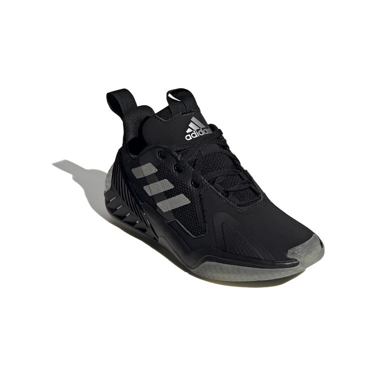 adidas STAR WARS Star Wars One J Низкие детские кроссовки для бега Черно-серые Подростковые FW2360