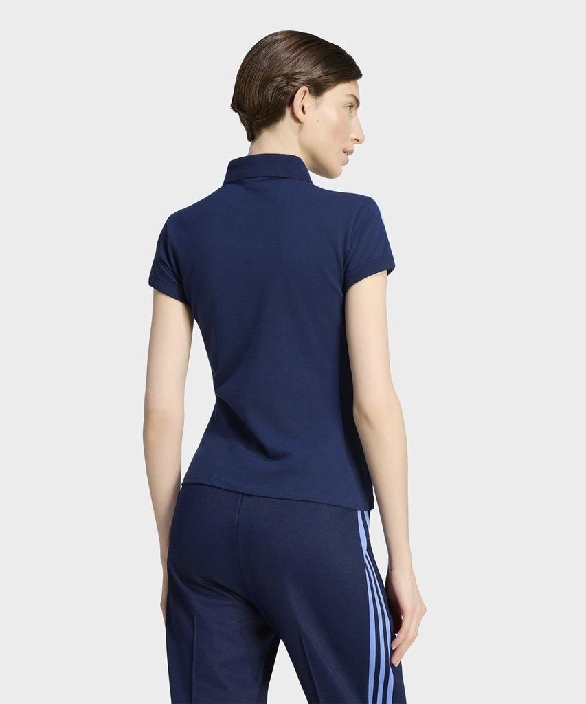 Поло Adidas с 3 полосками - Темно-синий:Синий / Ks4762