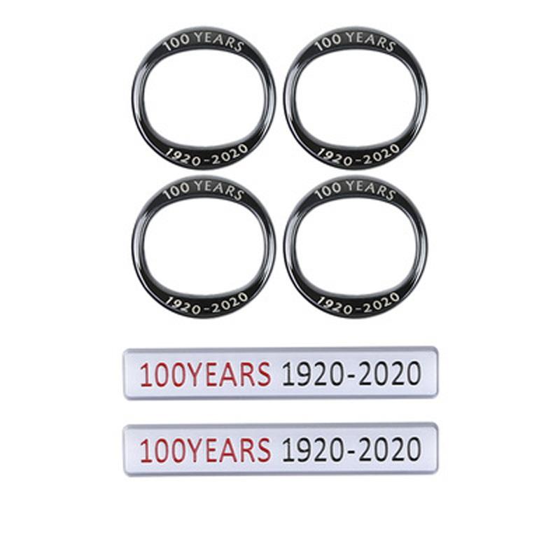 For Mazda 3 6 CX-5 CX-3 CX-30 1920- Centennial Patch Body and Wheel  Decoration