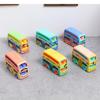 Dollhouse Mini Double  Bus Toy Colorful Model for Kids Room Play Accessories Educational Childrens Gift