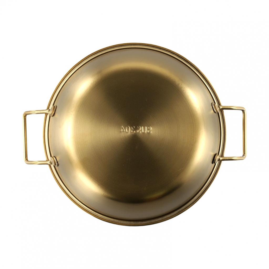 Stainless Steel Bowl Double Ear Handle Food Container