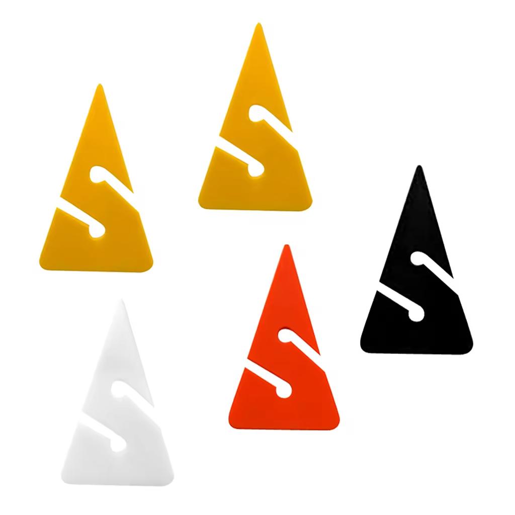 5 шт. Маркер линии для дайвинга Страховочная веревка Маркер линии Пещерный дайвинг Треугольная метка Инструмент для указания направления дайва Индикатор направляющей веревки