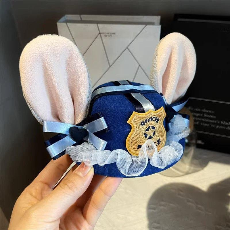 Zootopia Judy Hopps Headband & Hair Clips - Cute Hair Accessories for Women & Children