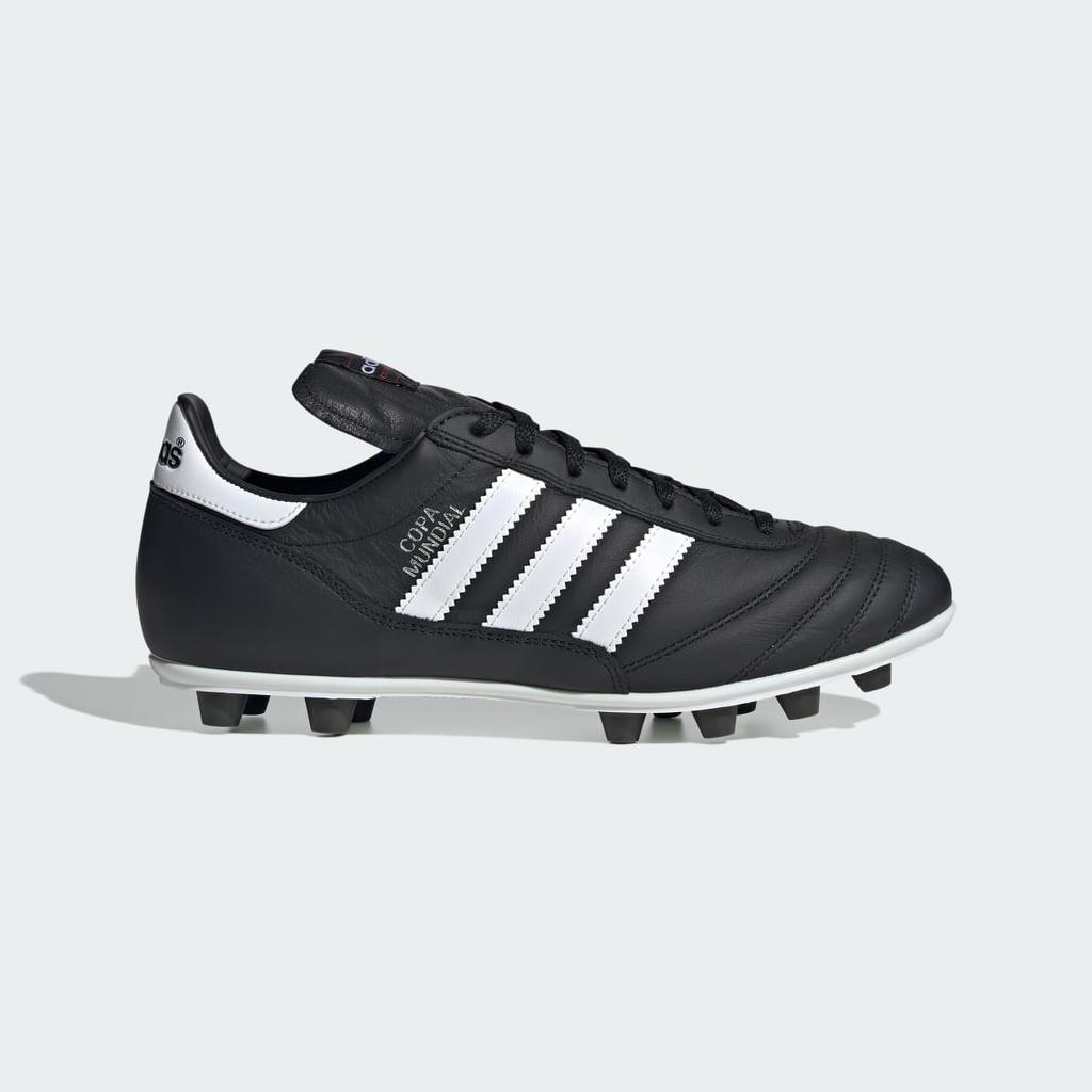 adidas Copa Mundial Firm Ground Boots JP6693 Men's Performance Sports Shoes Core Black / Cloud White / Silver Metallic