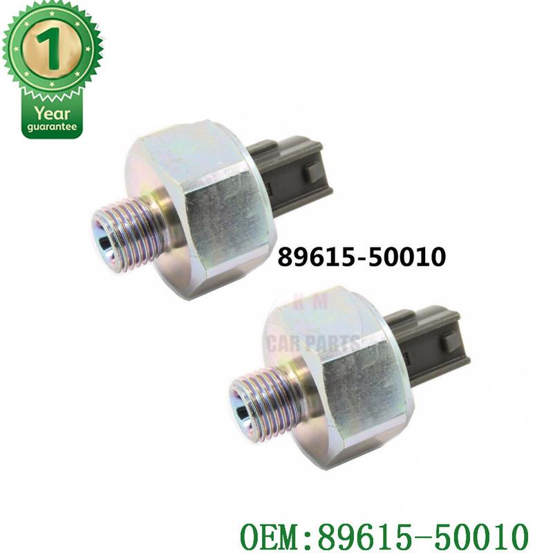 set 2 OEM 8961550010 89615-50010 Knock Sensor For TOYOTA 4Runner Celica LEXUS LS400
