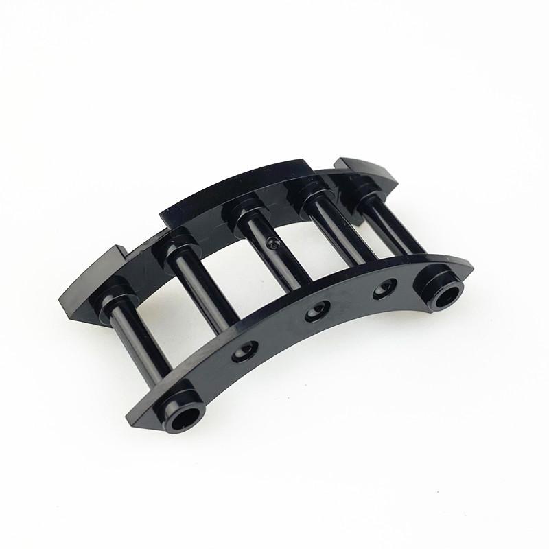 Compatible With 30056 Parts, Arc Railings, Small Particle Corner Guardrail Fence Building Block Accessories 4X4X2 Spare Parts