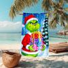 Grinch beach towel Outdoor camping Beach towel for vacation swim Outdoor pool Absorbent bath towel