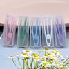 Candy Color Contact Lens Tweezers Suction Stick Set for Eyes Care Tool Kit Portable Soft Lenses Inserter Remover Travel Case