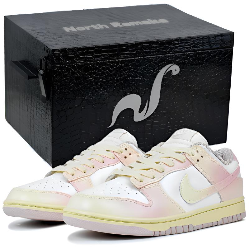 Nike Кроссовки Dunk из износостойкого материала, низкие, для скейтборда, женские DD1503-601(Team1676-S-BOX)