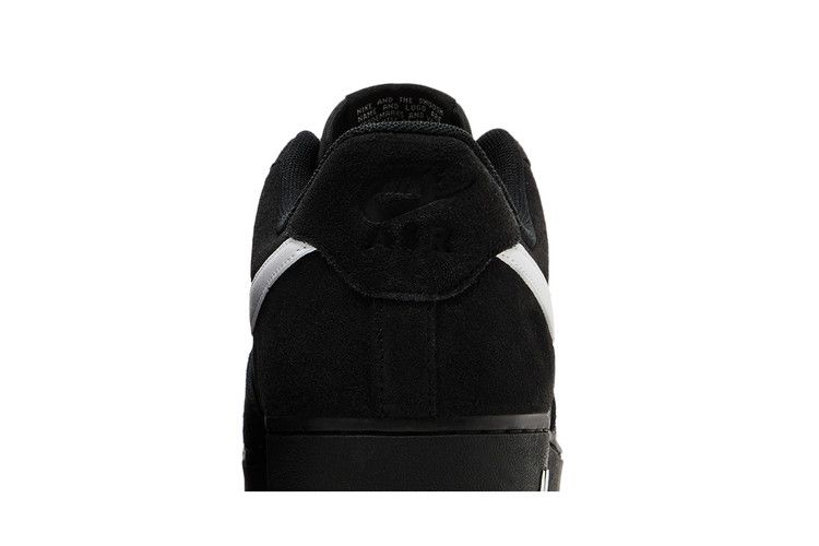 Nike Air Force 1 Low '07 LV8 Черный Резина Светло-коричневый Белый
