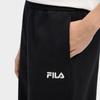 Fila Оригинальные Классические Минималистичные Модные Ретро Спортивные Универсальные Удобные Свободные Повседневные Брюки Женские брюки Черные F51W619601FBK