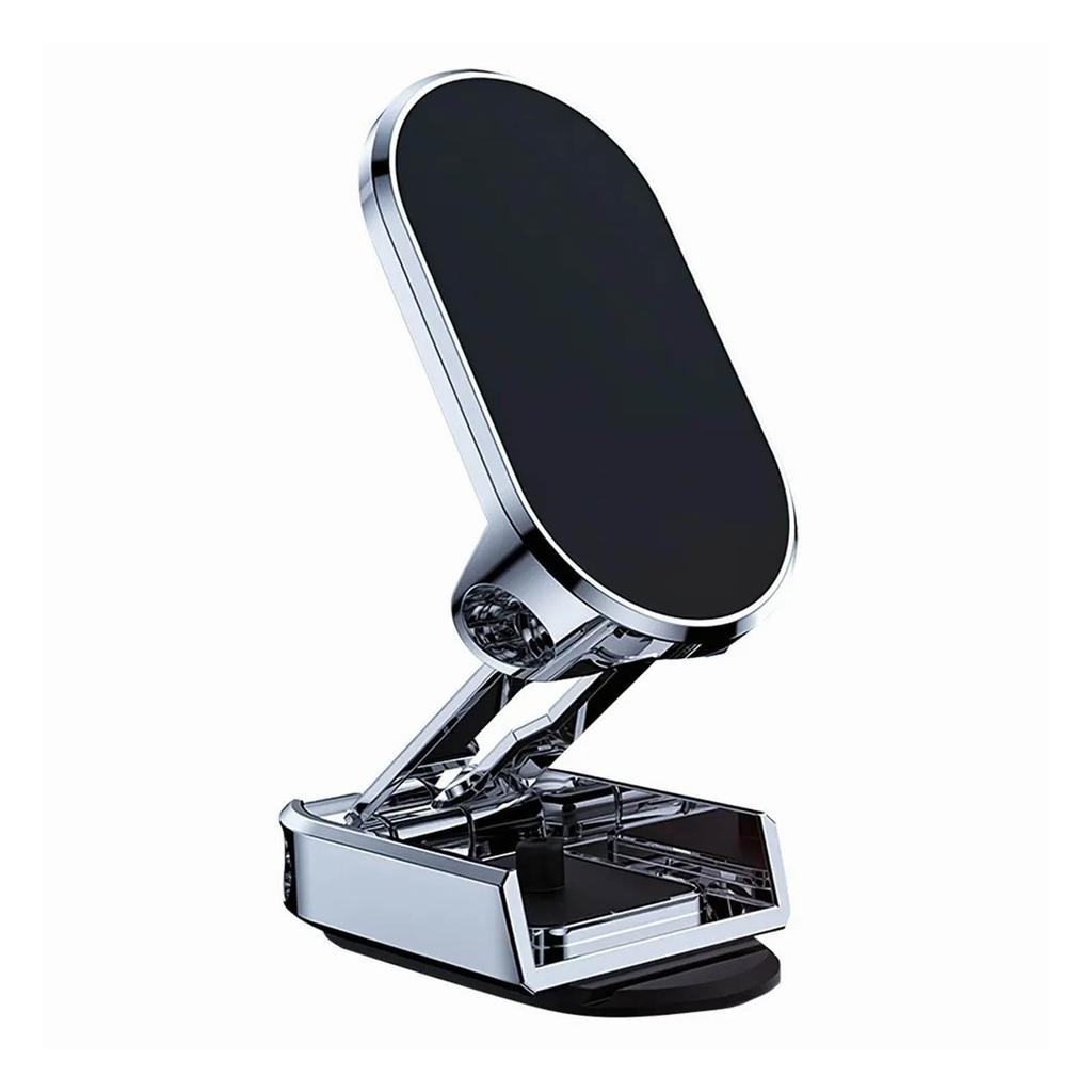 Магнитный автомобильный держатель для телефона, складной, вращающийся на 360 градусов, держатель для телефона на приборной панели, подставка для телефона