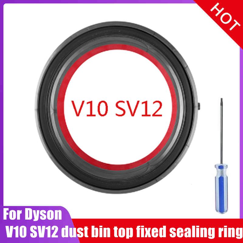 Dust Bin for Dyson V10 SV12 V11 V15 SV14 SV15 SV22 Vacuum Cleaner Parts Dust Bin Base Lid Top fixed sealing ring Accessories
