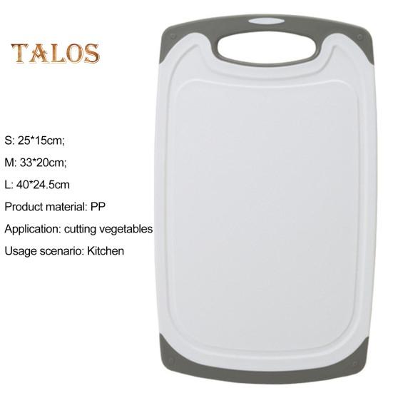 1/3 шт. разделочная доска для овощей, удобные ручки для нарезки, материал PP, отличная универсальная разделочная доска для дома