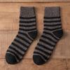 Autumn and Winter Velvet Thickened Warm Men's Socks Winter Men's Medium Tube Socks Floor Socks
