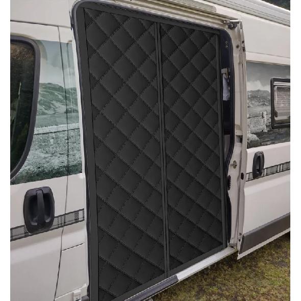 Winter RV Sliding Door Curtain Magnetic Thermal ulated Door Blanket For Fiat Ducato Peugeot Boxer Citroen Relay 2006