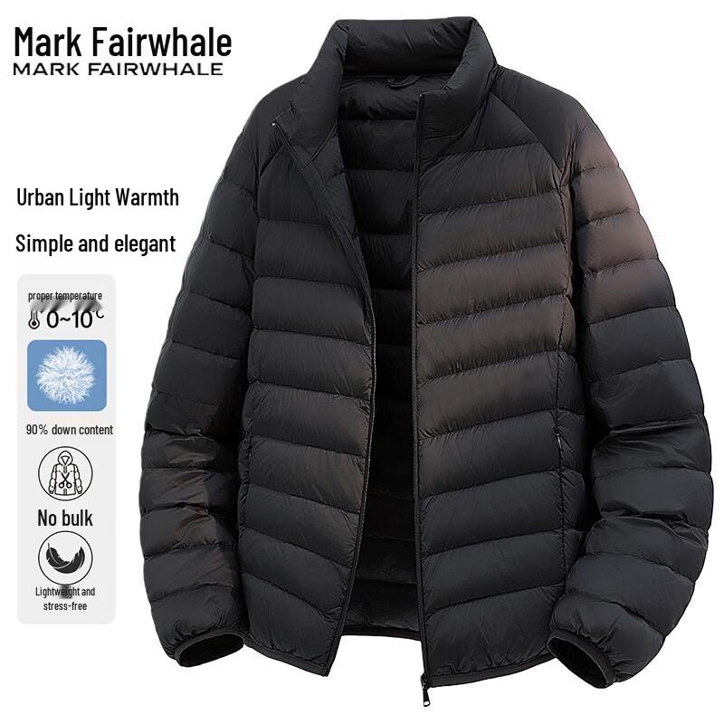 Mark Fairwhale Мужская куртка-пуховик с воротником-стойкой