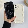 Чехлы для телефонов Samsung Galaxy A25 для iPhone 15 Xiaomi Poco X6 Pro Redmi 12c Huawei Honor 90 NY11 Love Yourself Мягкий чехол с эксклюзивным цветочным узором и кремовым узором