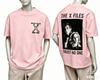 The Xfiles For Fan Gift Tshirt Unisex Unisex Harajuku Oversized Unisex Short Sleeve Streetwear High Quality Couples Classic Soft