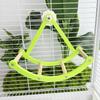 Rotating Parrot Swing Toy Bite Resistant Rocking Perch Stand Bird Cage Stand  Entertainment