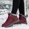 Теплые хлопковые туфли 2025 осень и зима новые бархатные утепленные зимние ботинки нескользящие туфли для пожилых людей высокие прогулочные хлопковые туфли мужские туфли