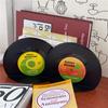 Виниловые держатели для книг CD Креативные подставки для записей Настольные украшения Rubbie Vintage Перегородка для книг Офисные аксессуары