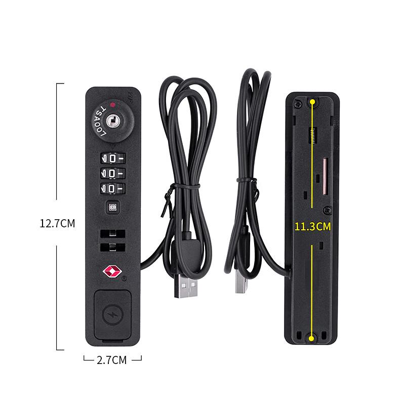 Замена кодового замка для багажа Huishida