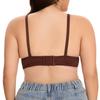 Push Up Bra Seamless Plus Size Brassiere Sexy Solid Color Underwar Underwire Female Lingerie 38CD-48CD