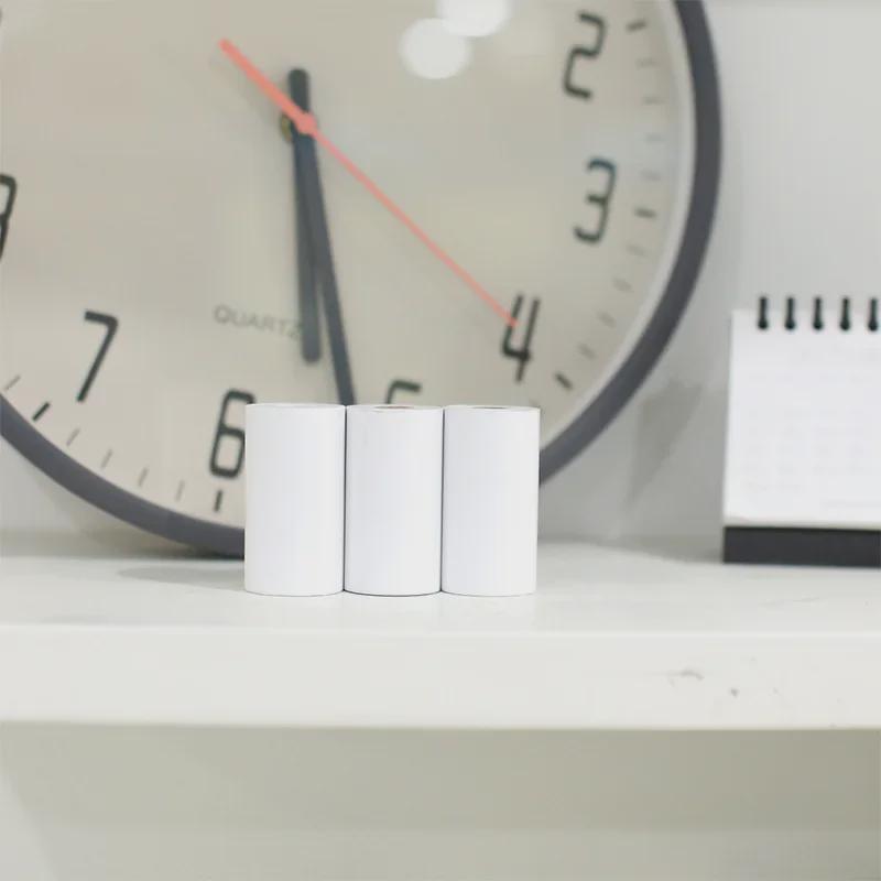 Глянцевая термобумага для фотопечати Deli XH01 с клеевой основой, упаковка из 3 рулонов