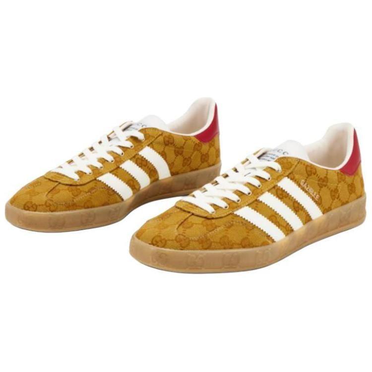 Gazelle Adidas x Gazelle Wmns Gucci 'GG Monogram' Женские 707868 UWV20 7162