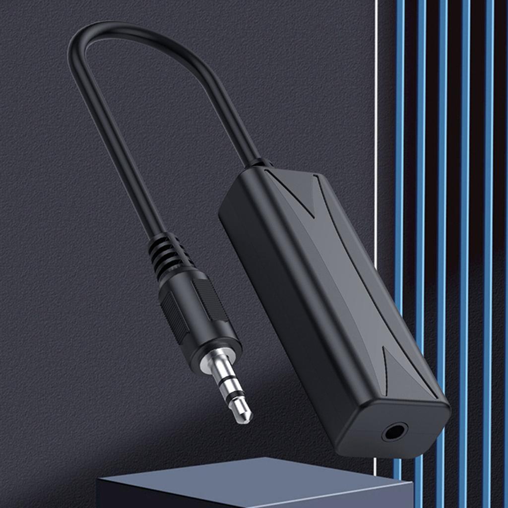 Шумоизолятор 3,5 мм Aux Noise Filter устраняет жужжащий звук для стереозвука автомобиля/дома