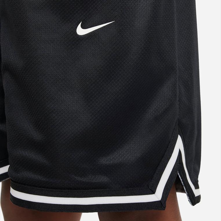 Nike Культура баскетбола ДНК логотип принт реверсивный дизайн баскетбольные шорты детские шорты черный FD4012-010