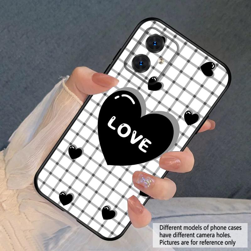 White color block For Motorola Moto G 04 G05 G14 15 24 34 35 54 55 75 84 85 Edge 40 50 Fusion 60 Fusion silicone soft phone case