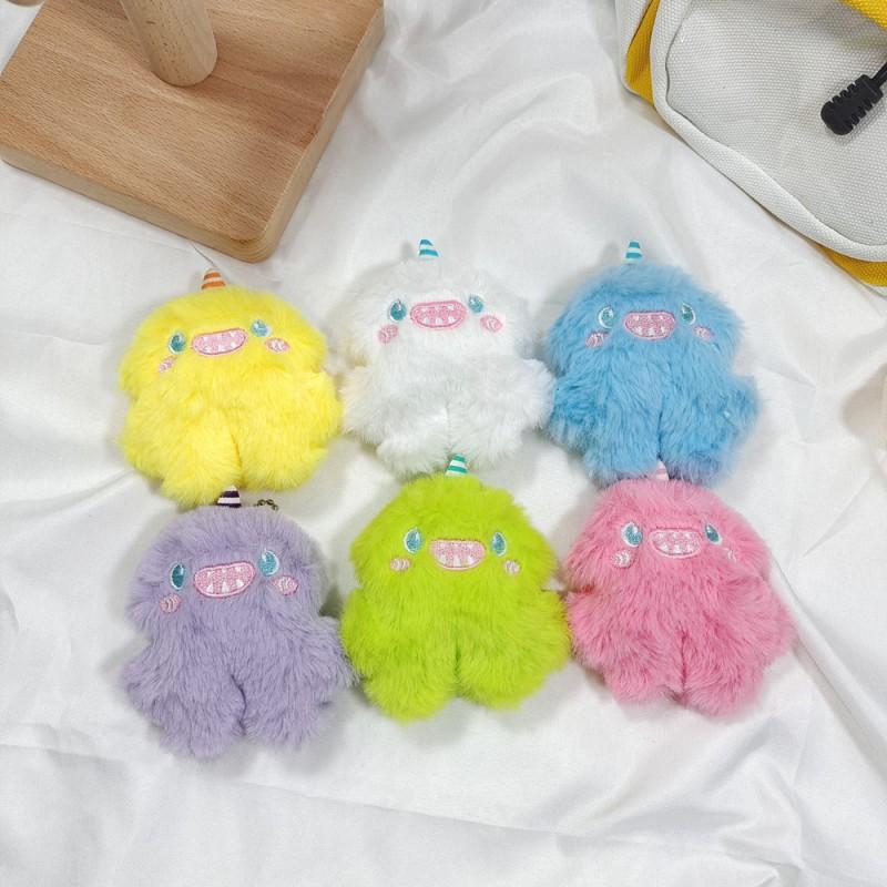 Единорог Монстр Сумка Украшение Подарочный Брелок Кукла Плюшевая Кукла Кулон Мультяшный Красочный Глупый Подвеска