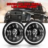 1Pcs 7 Inch Headlight LED Running Light Skull Angel Eyes Color Halo DRL 12V 24V for Wrangler 4x4 Niva Off Road Motorcycle