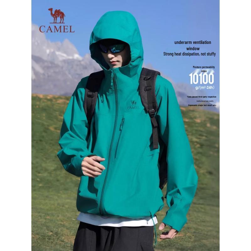 Camel Унисекс Внешняя жесткая куртка A36BA6B020