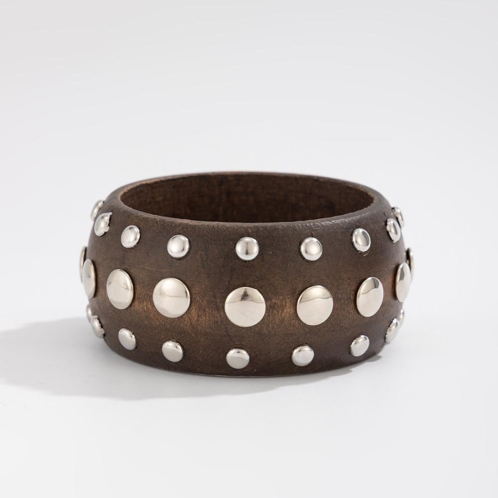 Vintage Chunky Bangle Bohemian Irregular Geometric Bracelet Retro Hand Ring Summer Party Jewelry