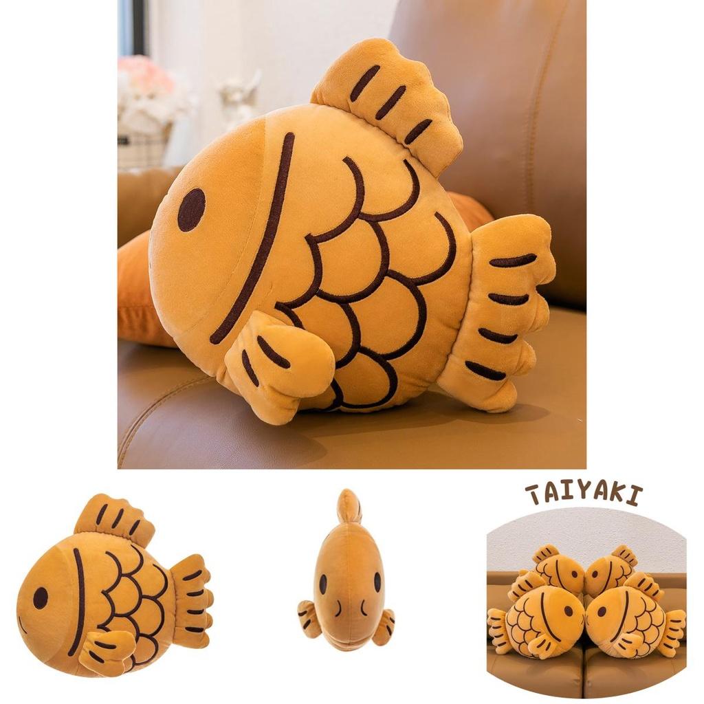 Креативная плюшевая игрушка-подушка в виде рыбы для детских подарков и украшения дома