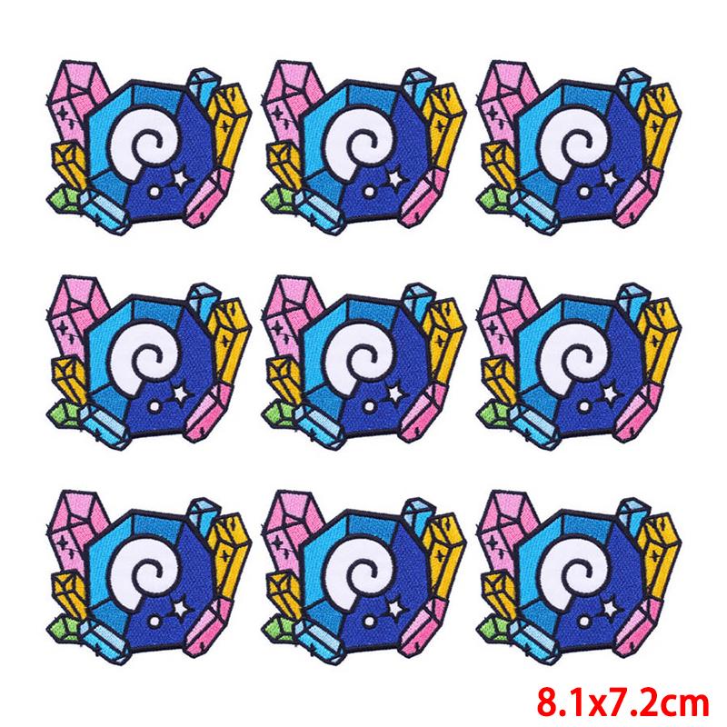 10 шт./лот, оптовая продажа, вышивка, железные нашивки для одежды, нашивки для одежды, куртки, декор, аппликация, принадлежности для шитья