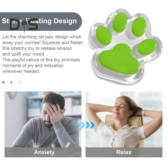 Большая игрушка для снятия стресса с кошки, игрушка для снятия беспокойства, ущипывания кошачьей лапы, сенсорная игрушка для детей, подростков и взрослых, мягкий мяч для снятия стресса, игрушка для домашних животных
