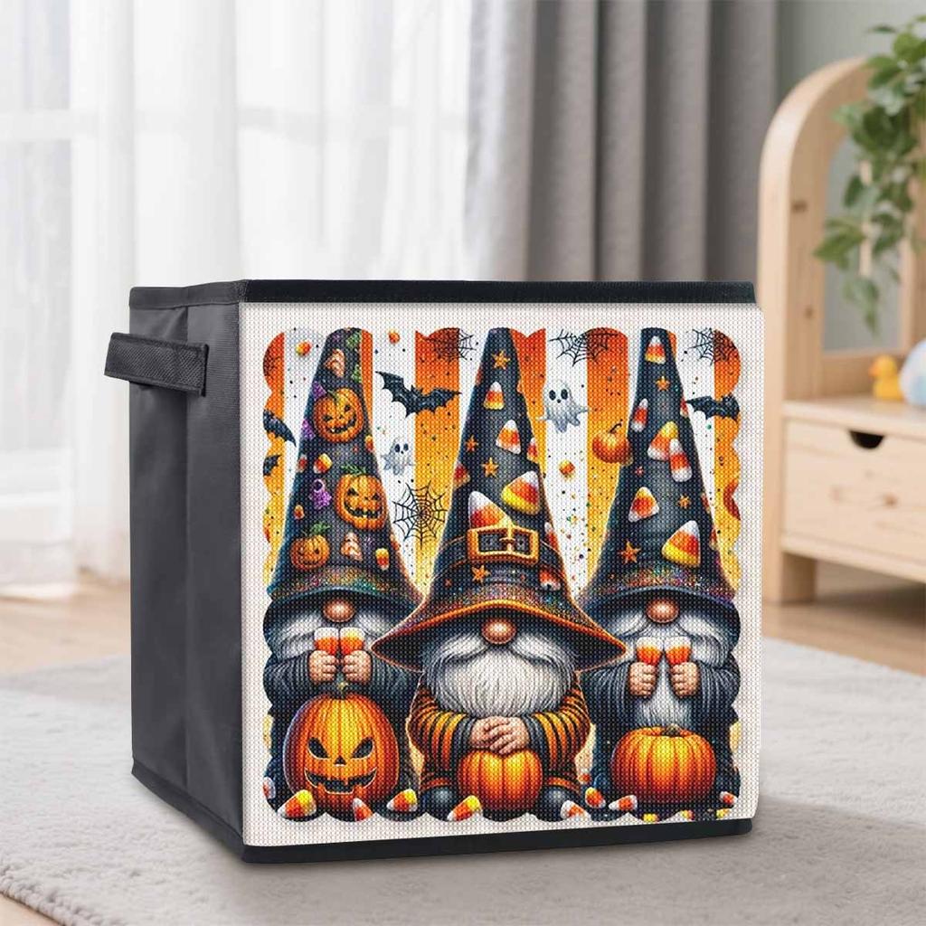 Three Dwarfs 5D Diamond Painting Storage Basket Full Round Drill Mosaic Diamond Embroidery Cross Stitch Kits Home Decor Home Decor