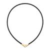 Colantotte ALT Adjustable Necklace X with Gift Bag and Message Card (L 51cm/Black Gold)