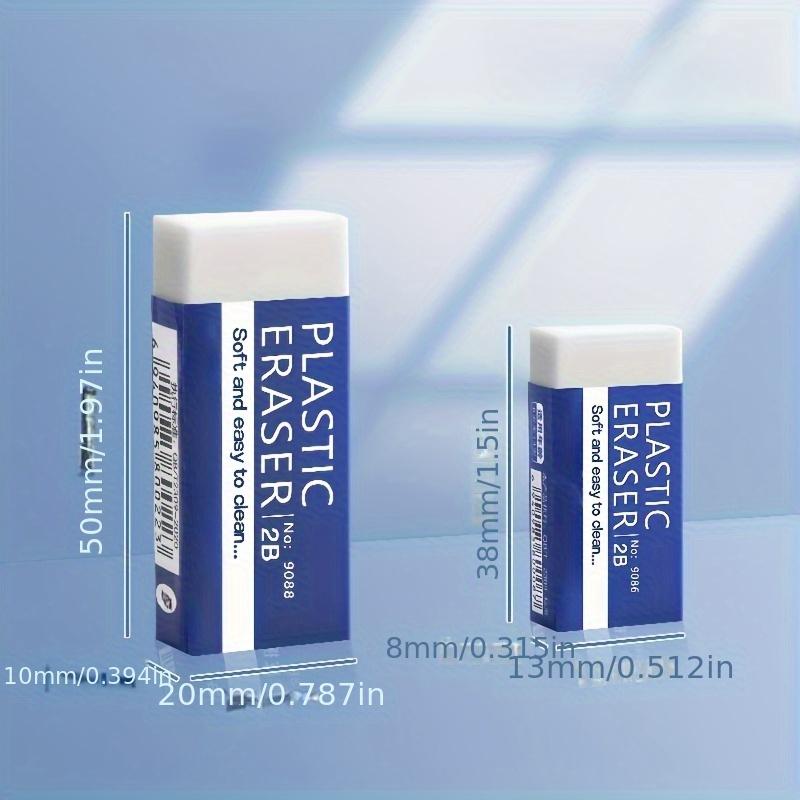 5 шт. белых ластиков 2B - Обеспечьте студентов чистыми ластиками для рисования и учебными принадлежностями высокого качества