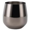 Stainless Steel Wine Glass Stemless Egg Shape 550ml Unbreakable Portable for Bar Outdoor Events