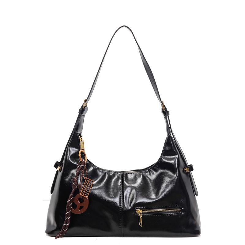 2025 новая маленькая сумка подмышку женская универсальная трендовая модная сумочка повседневная на плечо сумка-мессенджер