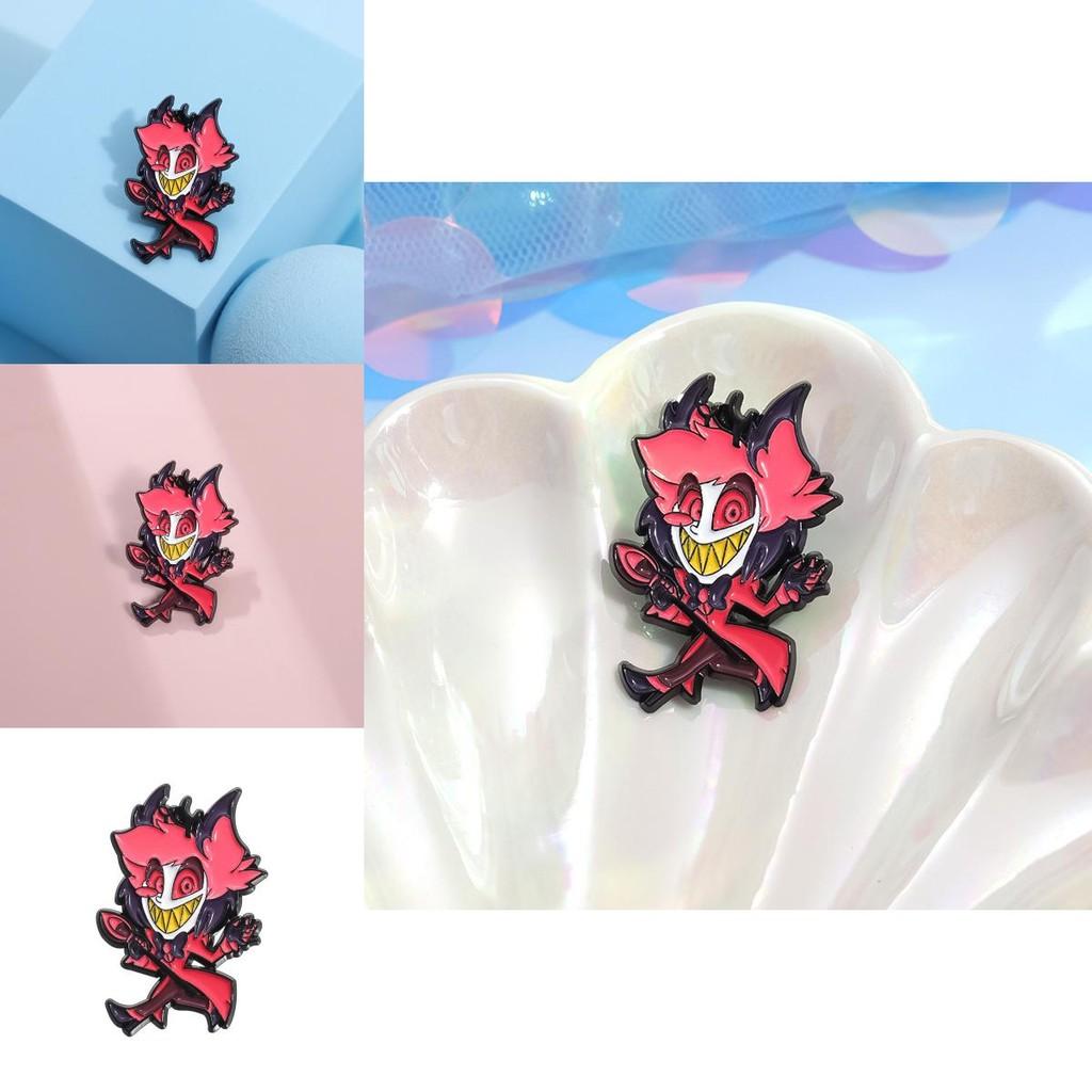 Забавная мультяшная брошь с красочной эмалью, идеально подходящая для моды и коллекционирования