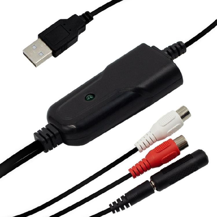 USB-конвертер аудио для преобразования классической музыки с кассет в цифровые MP3-треки