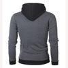 Куртка Double Pull Hooded Sweatshirt Casual Men's Jacket Cardigan