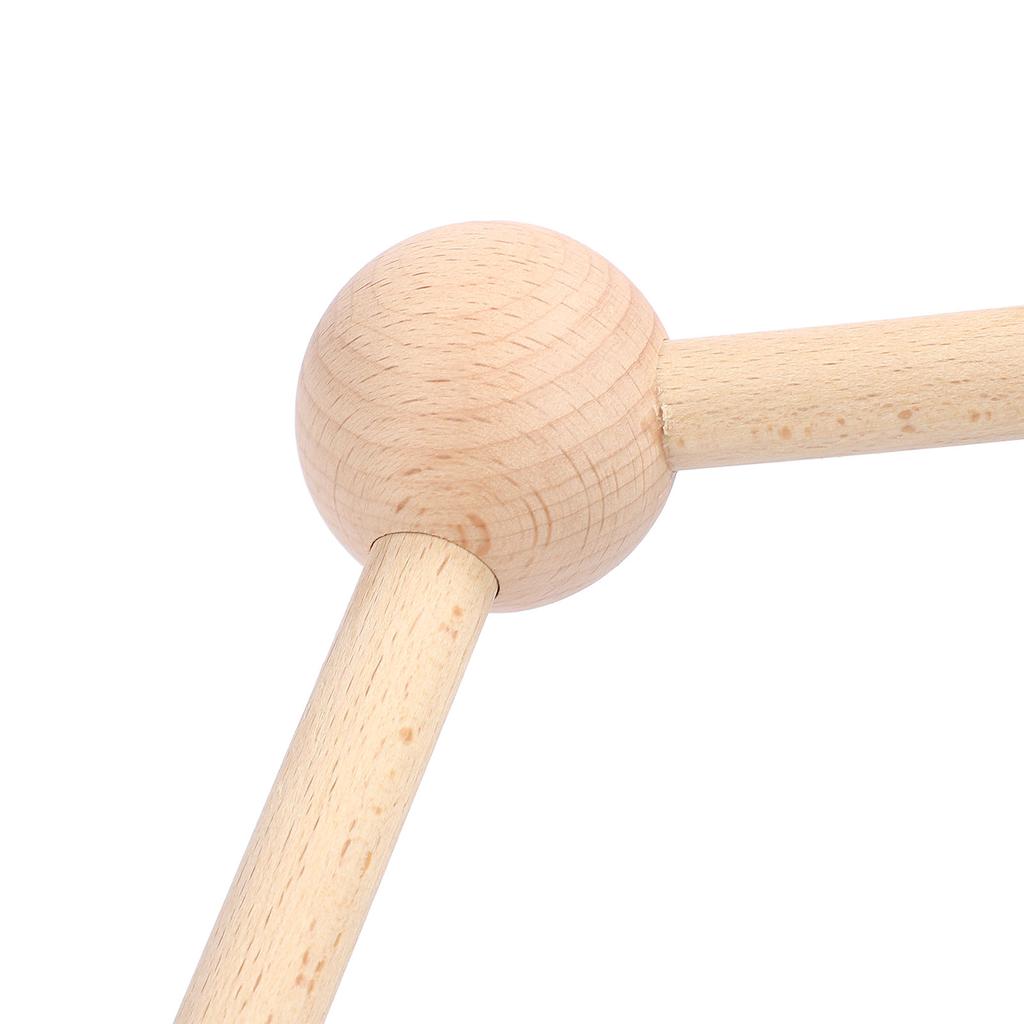 Деревянная детская кроватка, мобильный кронштейн, усиленная конструкция, держатель для детской кроватки, подставка для безопасности, декор для летающей сетки 